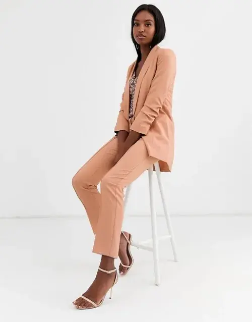 Add a Tailored Blazer and Heels