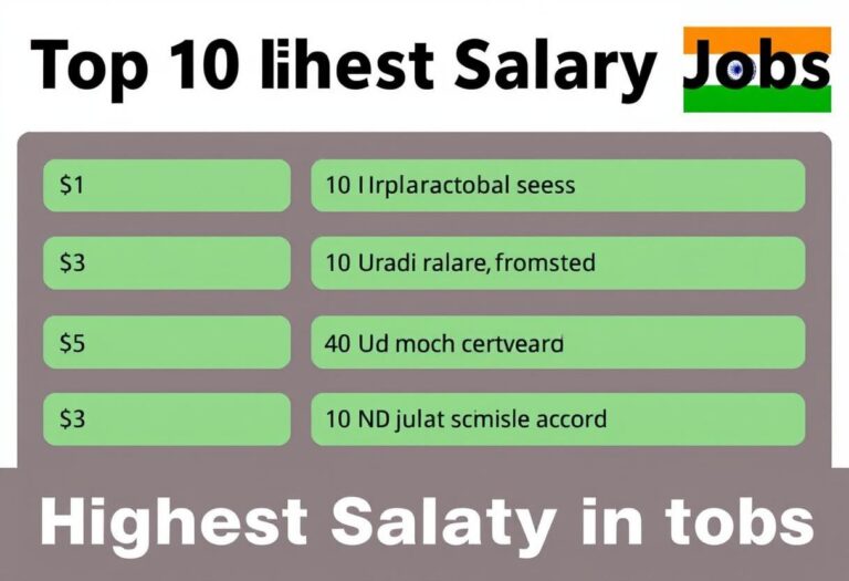 Top 10 Highest Salary Jobs in India: Careers That Command Top Pay