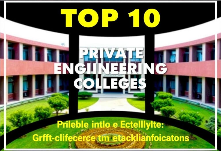 Top 10 Private Engineering Colleges in India Offering Excellence in Education