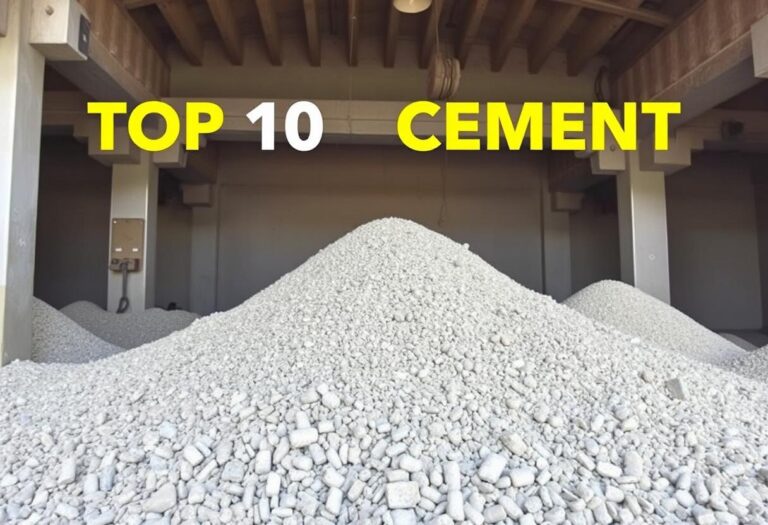 Top 10 Cement Companies in India: Leading Brands in the Building Industry