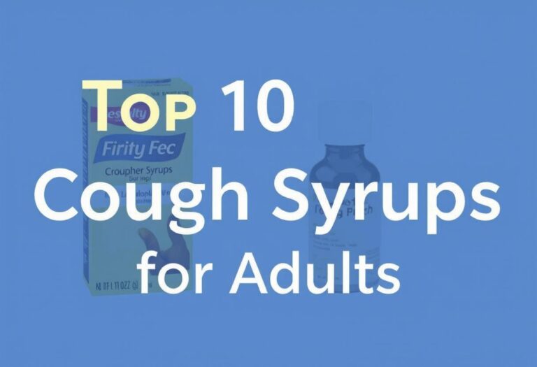 Top 10 Cough Syrups for Adults: Effective Remedies for Quick Relief