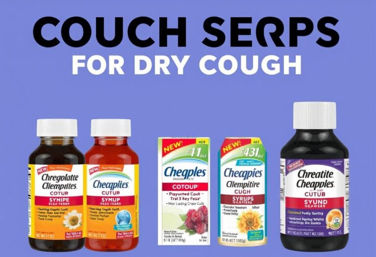 Top 10 Cough Syrups for Dry Cough: Effective Remedies for Relieving Irritation