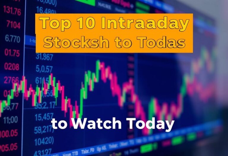 Top 10 Intraday Stocks to Watch Today