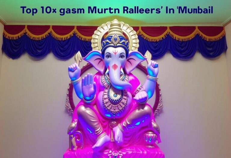 Top 10 Ganesh Murti Makers in Mumbai: Crafting Divine Artistry for Ganesh Chaturthi