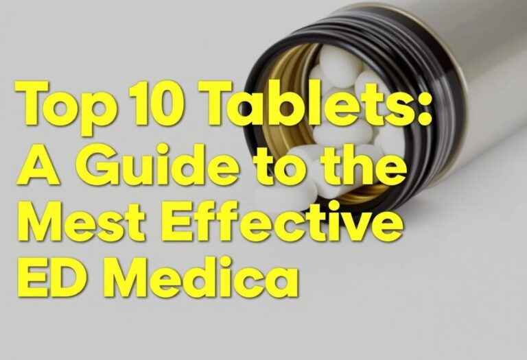 Top 10 Viagra Tablets: A Guide to the Most Effective ED Medications