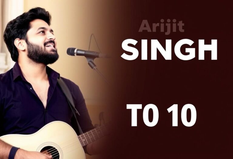 Arijit Singh's Top 10 Songs: A Playlist of Melodic Masterpieces