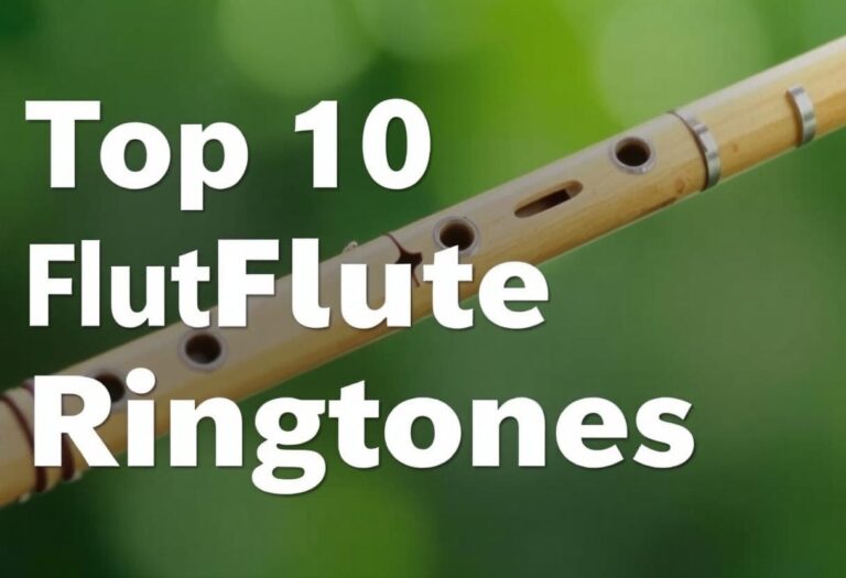 Top 10 Flute Ringtones to Download in MP3: Soothing Melodies for Your Phone