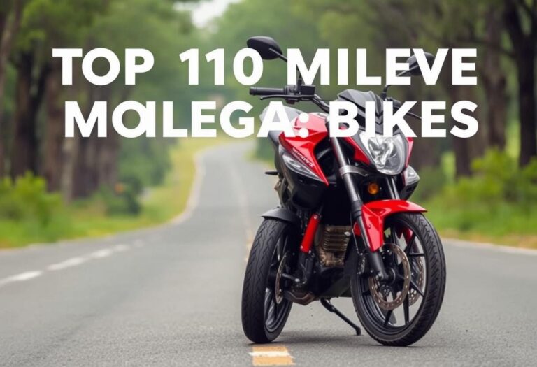 Top 10 Mileage Bikes in India: Fuel Efficiency Meets Performance