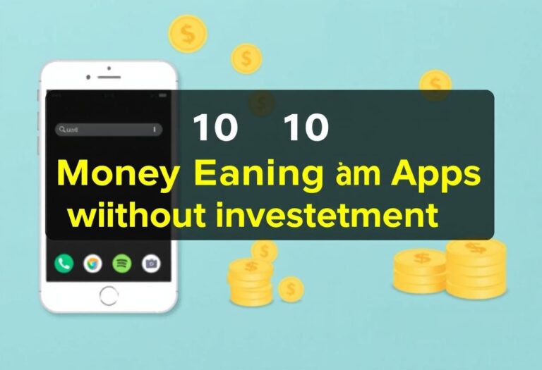 Top 10 Money Earning Apps Without Investment: Start Earning Today