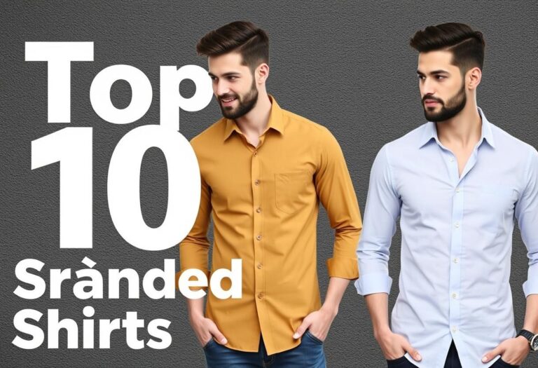 Top 10 Branded Shirts for Men: Elevate Your Wardrobe with Style and Elegance