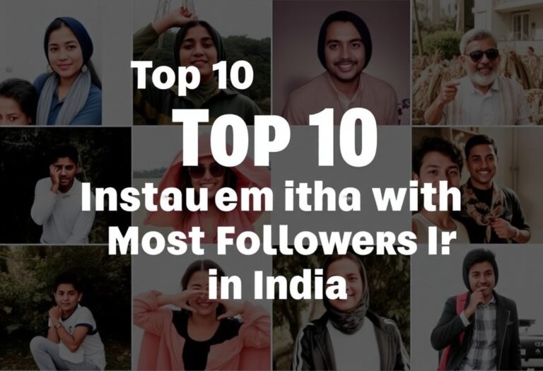 Top 10 Instagram Accounts with the Most Followers in India: Influencers Dominating the Platform