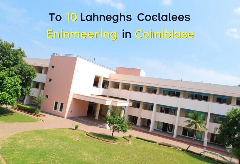 Top 10 Engineering Colleges in Coimbatore: Nurturing Future Innovators