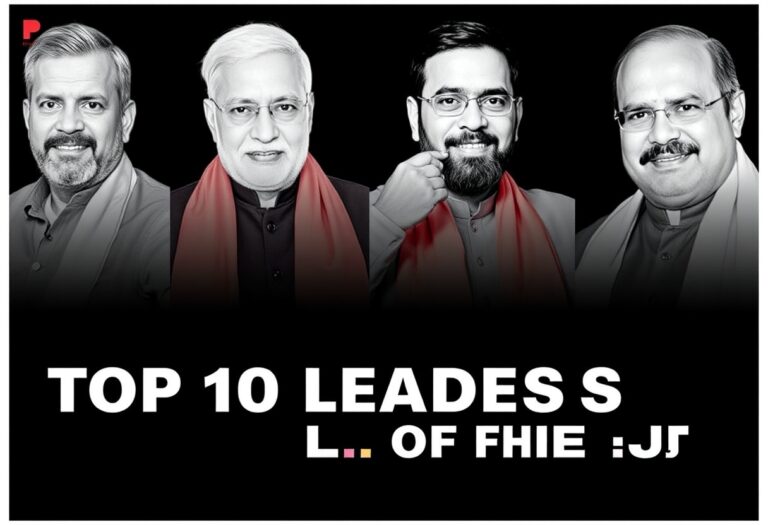 Top 10 Leaders of the BJP: Shaping India's Political Landscape