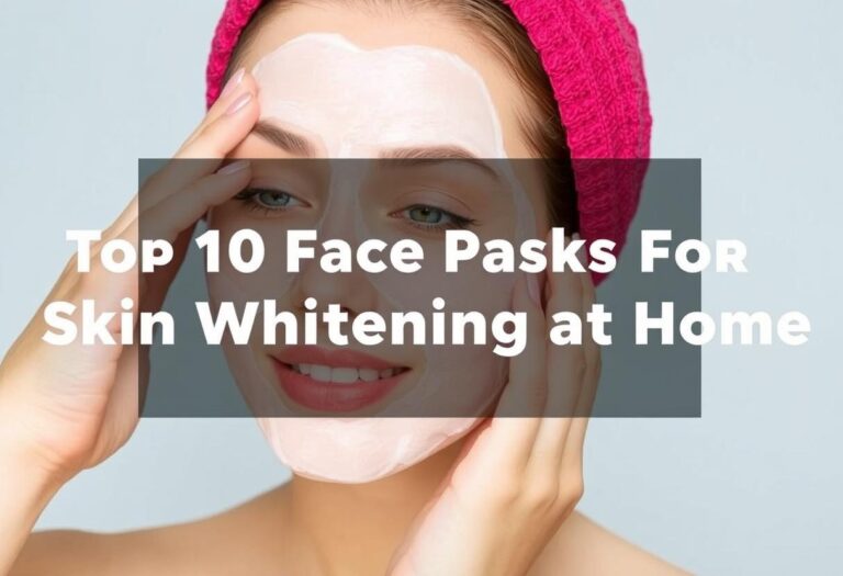 Top 10 Face Packs for Skin Whitening at Home