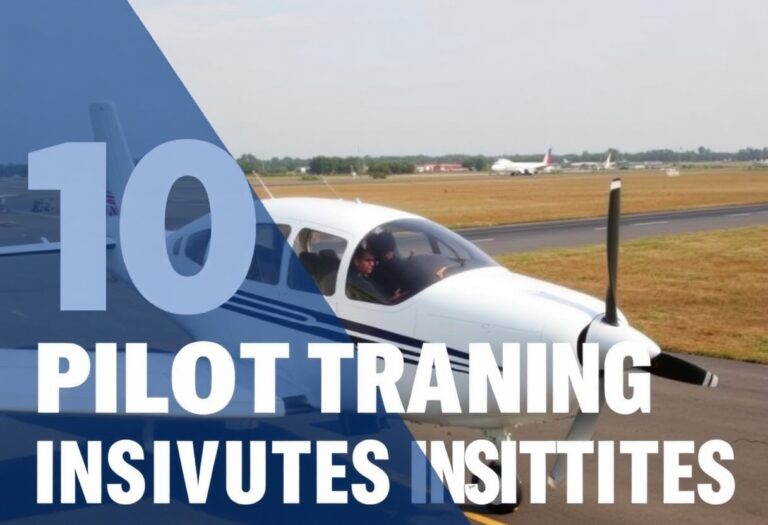 Top 10 Pilot Training Institutes in India: Fees and Features